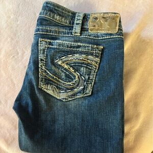Silver Jeans Women's Blue Denim Jeans